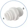 Κούμπωμα Ασφαλείας 1/2″ σε 3/8″ in-line για Φίλτρα Νερού AP-QT22-B