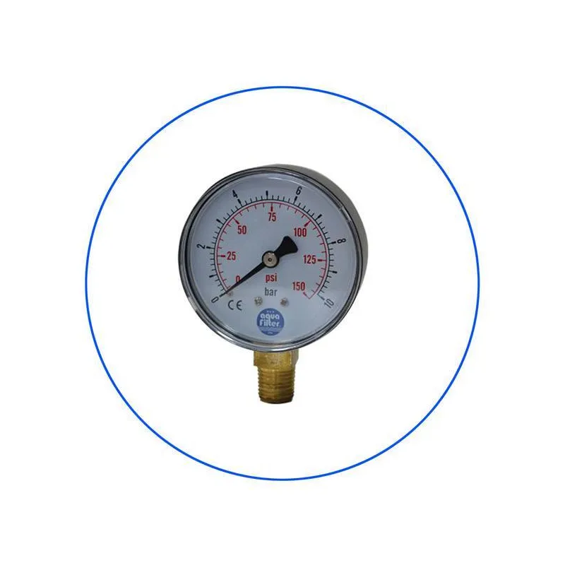 Μανόμετρο 1/4″ KCGA-1 της Aqua Filter
