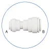 Κούμπωμα Ασφαλείας Ευθείας in-line 3/8″ – 1/4″ για Φίλτρα Νερού AQ-A5UC4-W