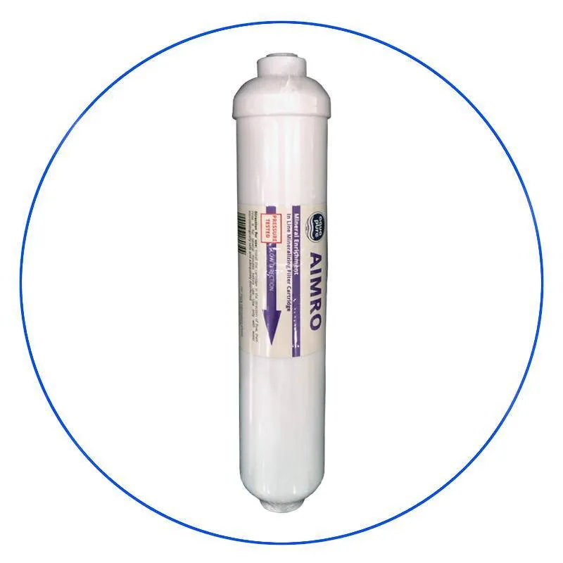 Φίλτρο εμπλουτισμού Ιχνοστοιχείων In-Line 2″Χ10″ Tube 1/4″ AIMRO Aqua Pure