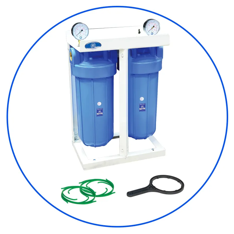Επαγγελματικό διπλό φίλτρο Big Blue HHBB10A της Aqua Filter