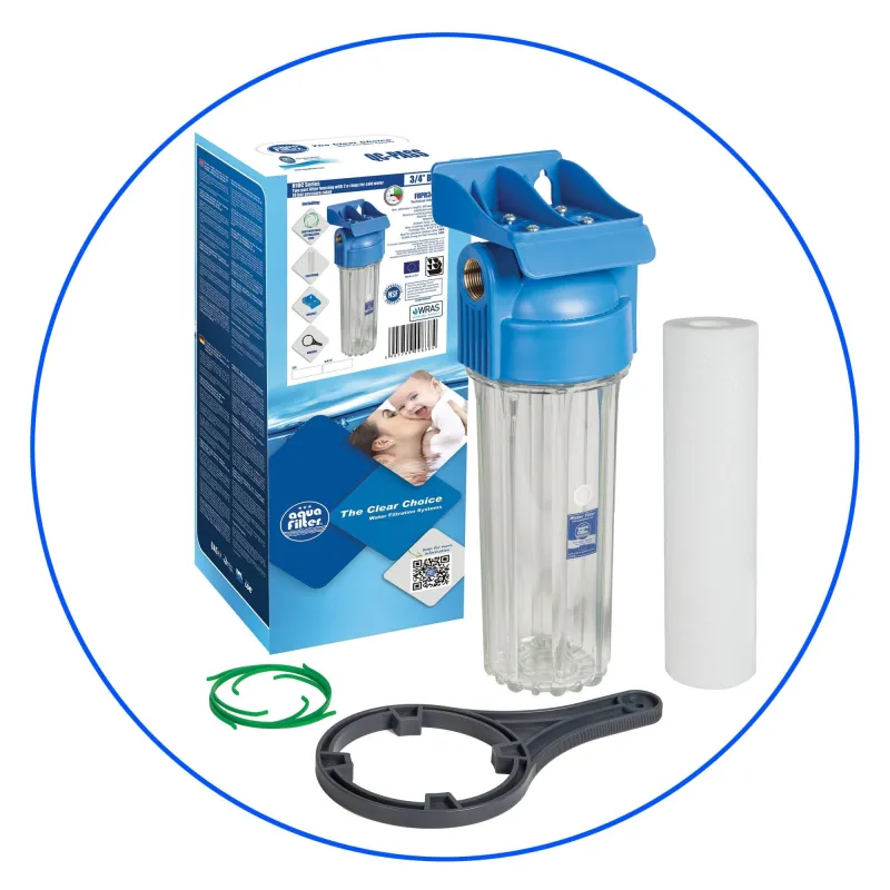 Φιλτροθήκη Μονή 10" FHPR12-HP1 1/2" Aqua Filter FHPR-HP1/2