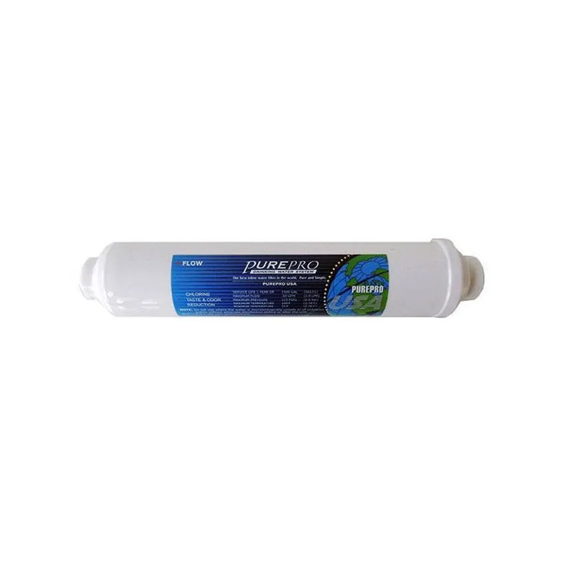 Φίλτρο Ψυγείου Ενεργού Άνθρακα In-Line 2″X10″ Pure Pro Made in USA