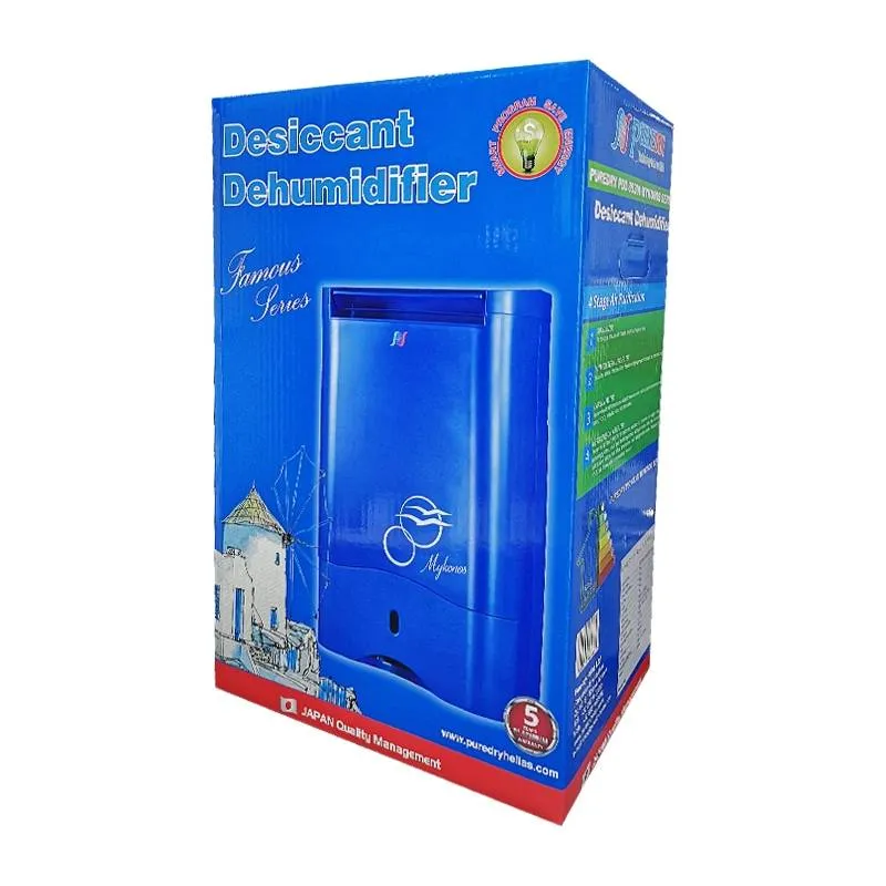 Αφυγραντήρας Puredry PDD85300 Mykonos 10L Desiccant με Ιονιστή