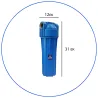 Φιλτροθήκη Μονή 10" FHPR1-B1 1" της Aqua Filter.