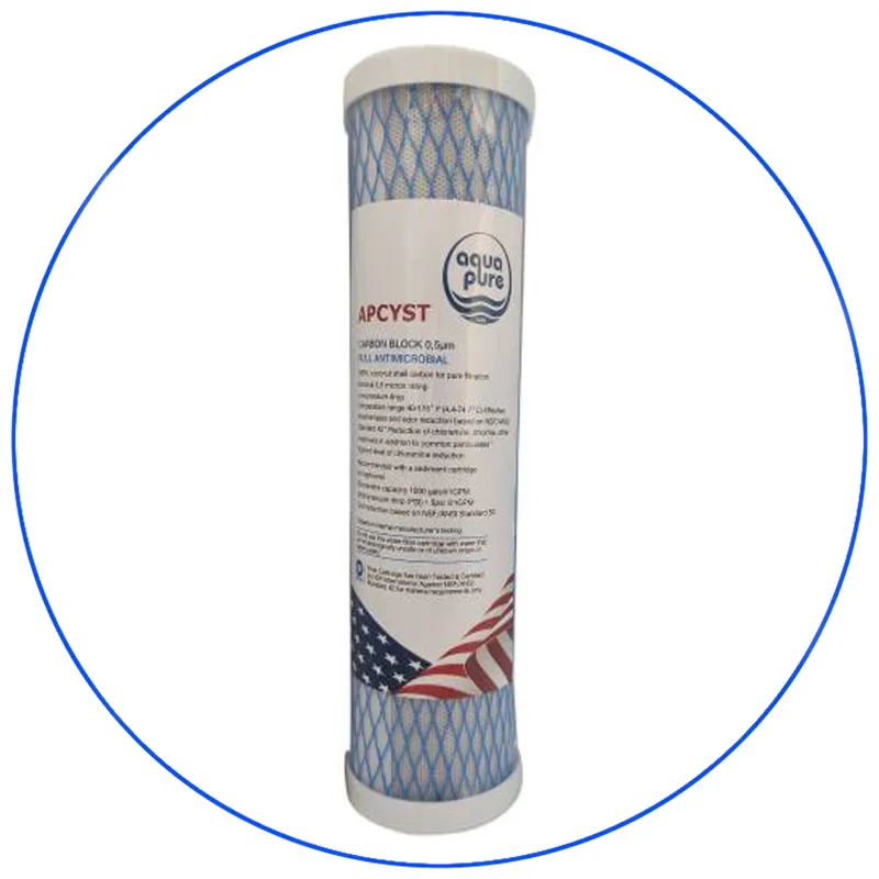 Φίλτρο Συμπαγούς Ενεργού Άνθρακα Aqua Pure APCYST