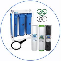 Σύστημα Φίλτρου Big Blue 20'' BBPSCBKDFCBLS20 της Aqua Filter