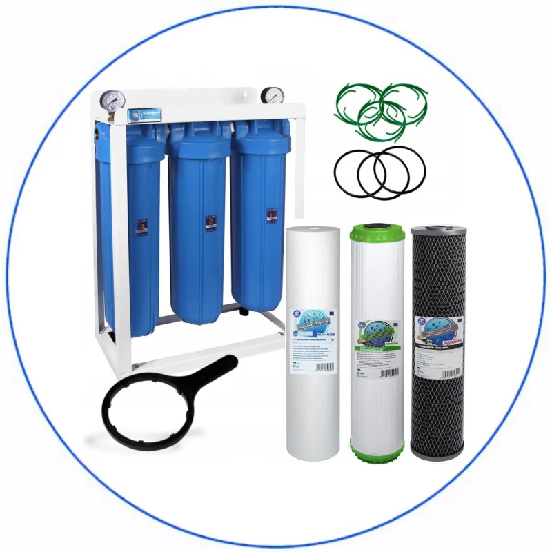 Σύστημα Φίλτρου Big Blue 20'' BBPSCBKDFCBLS20 της Aqua Filter