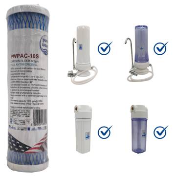 CARBON FILTER PWPAC-10S PUREWAVE