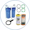 Σύστημα Φίλτρου Big Blue 10'' BBF223 της Aqua Filter με Διατομή Παροχής 1''