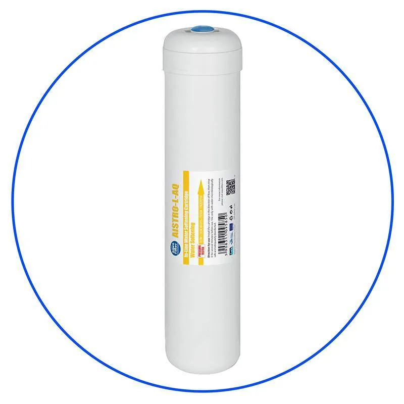 Φίλτρο Ψυγείου Aποσκλήρυνσης In Line AISTRO-XL 2,5″X12″ Tube 1/4″ Aqua Filter.