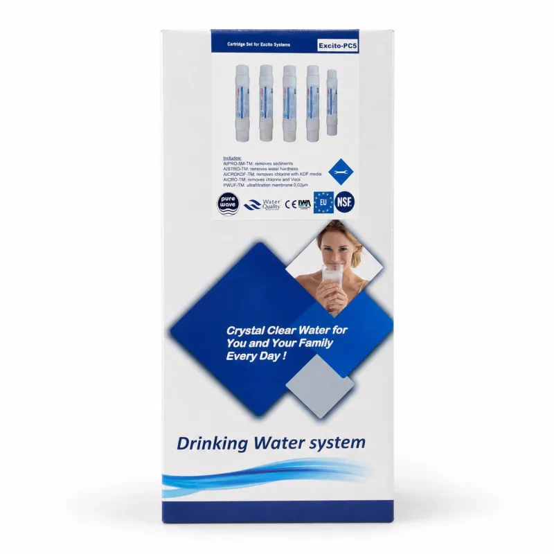 Purewave Excito-PC5 σετ 5 ανταλλακτικών φίλτρων με μεμβράνη UF