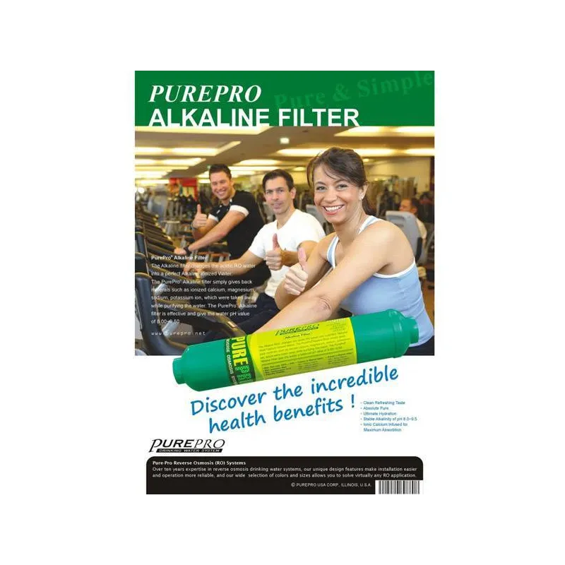 Φίλτρο Αλκαλικών Ιόντων In-Line Alkaline Pure pro